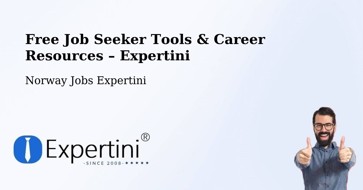 Free Job Seeker Tools & Career Resources – Etne - Etne, Norway Jobs Expertini